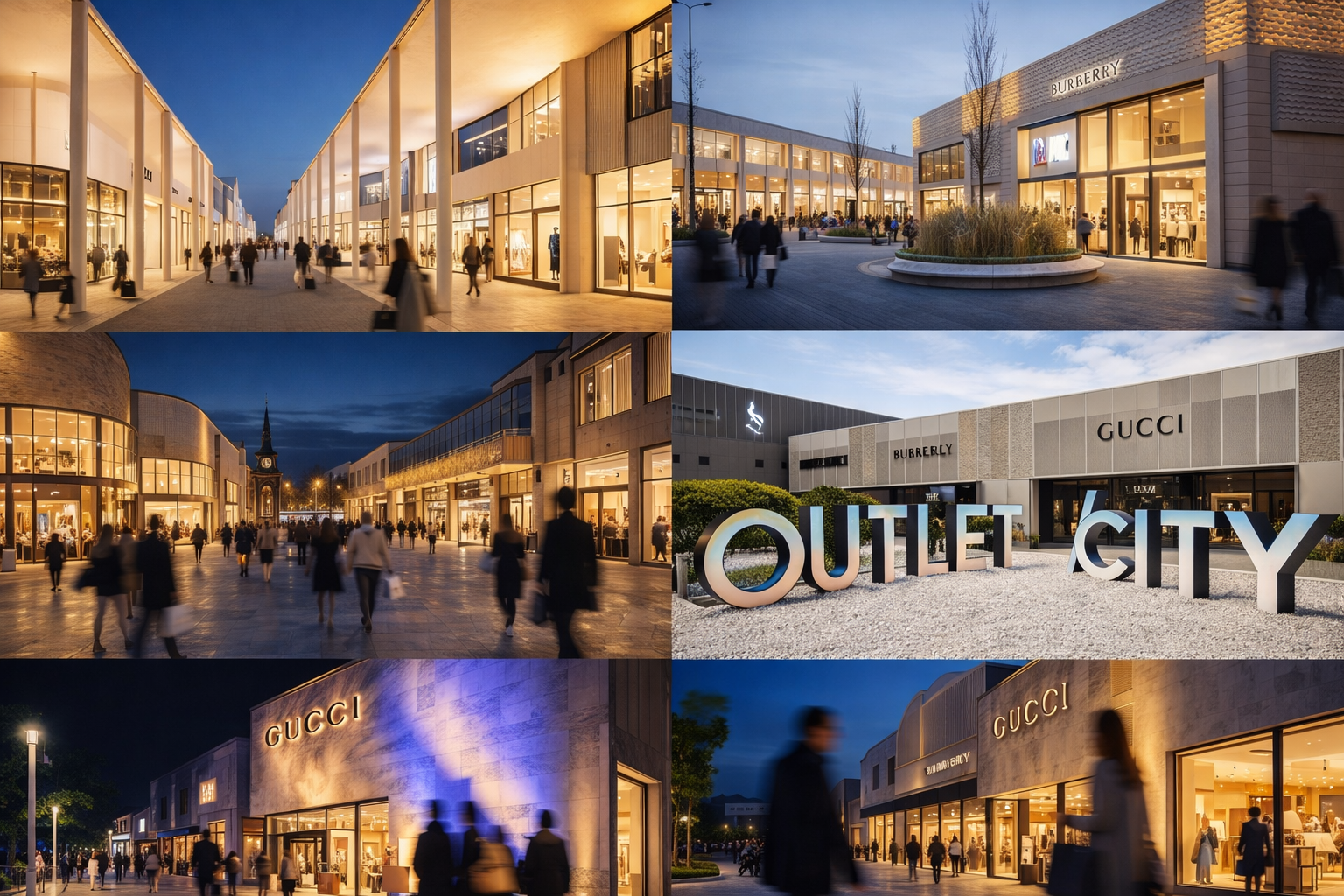 Outletcity Metzingen – Gucci, Designer Stores